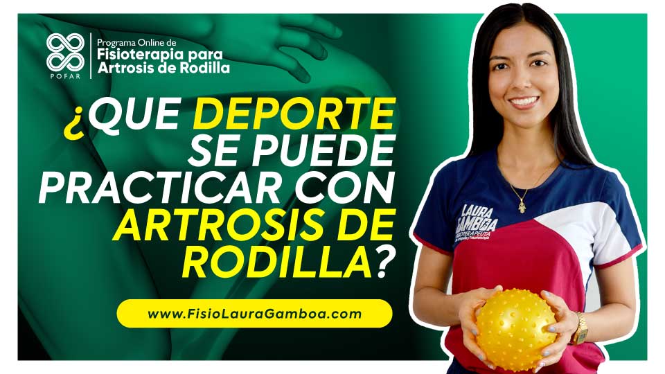 ¿Que deporte se puede practicar con Artrosis de Rodilla?